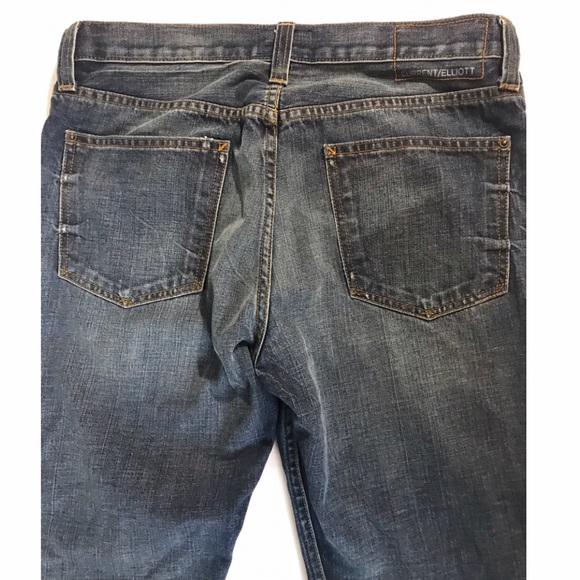*CURRENT/ELLIOTT* Relaxed Distressed Jeans - Picture 8 of 11